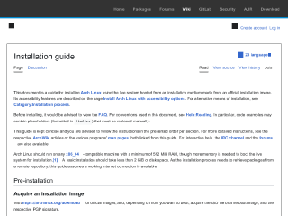 wiki.archlinux.org rendered by Sashfold