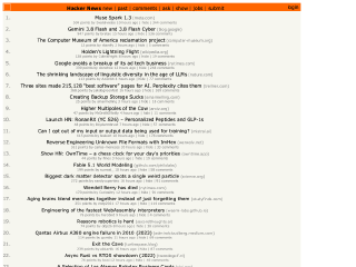news.ycombinator.com rendered by Sashfold