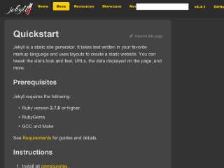 jekyllrb.com rendered by Sashfold