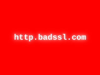 http.badssl.com rendered by Sashfold