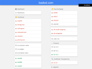 badssl.com rendered by Sashfold