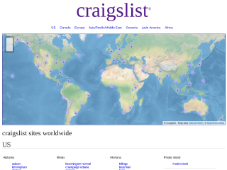 craigslist.org rendered by Sashfold