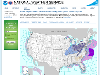 weather.gov rendered by Sashfold