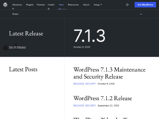 wordpress.org rendered by Sashfold