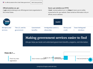 usa.gov rendered by Sashfold